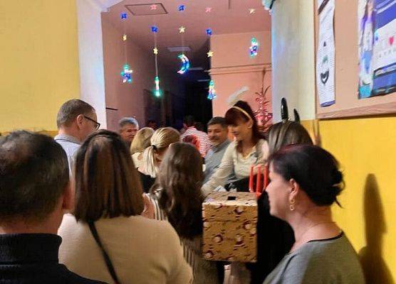 Grafika 19: Mikołajkowe Spotkanie w SP Wicko, 15 grudnia 2023