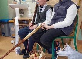 Grafika 18: Spotkanie wigilijne z Rodzicami w klasie IIIB połączone z Jasełkami oraz Mikołajem