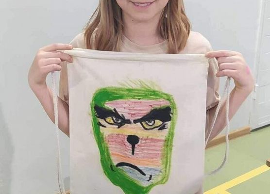 Grafika 5: Warsztaty z ekipą "Sztuka Kuka" z Gdyni