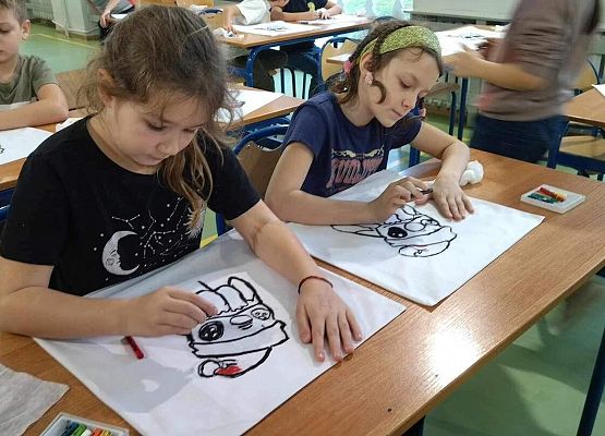 Grafika 37: Warsztaty z ekipą "Sztuka Kuka" z Gdyni