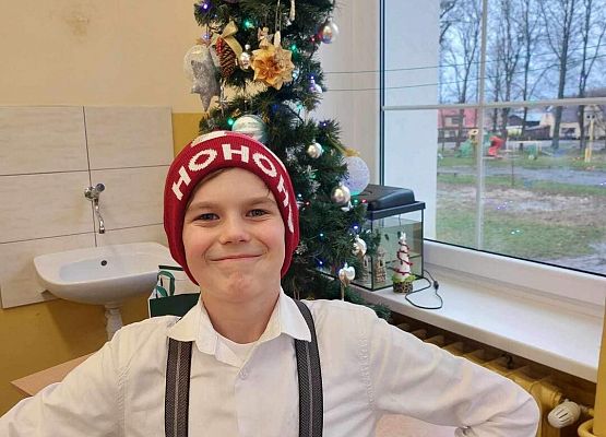 Grafika 3: Świąteczne pozdrowienia od kl. IVA