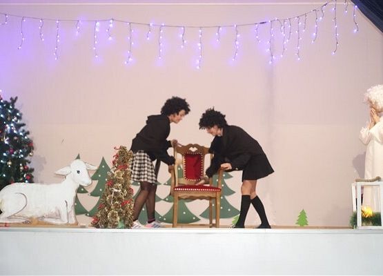 Grafika 11: Szkolne jasełka