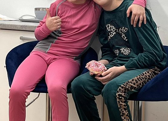 Grafika 9: Zimowa nocka w szkole z klasą IVB