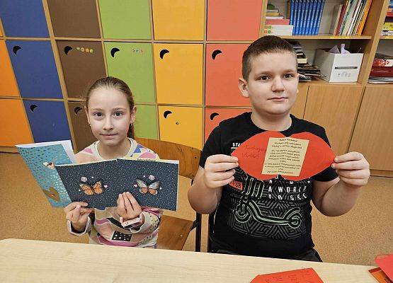 Grafika 11: Życzenia z okazji Dnia Babci i Dziadka od naszych uczniów