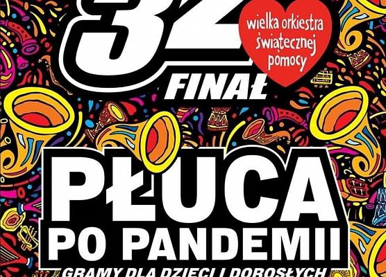 Grafika 1: Wolontariusze WOŚP ze Szkoły Podstawowej im. Jana Brzechwy w Wicku gotowi do zbiórki!