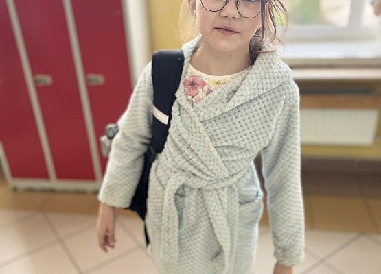 Grafika 3: Dzień Piżamy w szkole w Wicku