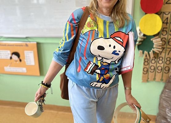 Grafika 11: Dzień Piżamy w szkole w Wicku