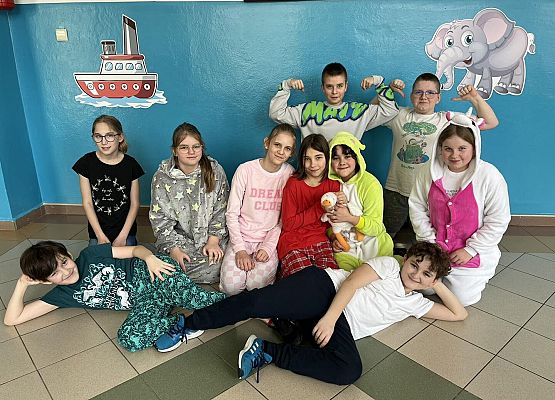 Grafika 14: Dzień Piżamy w szkole w Wicku