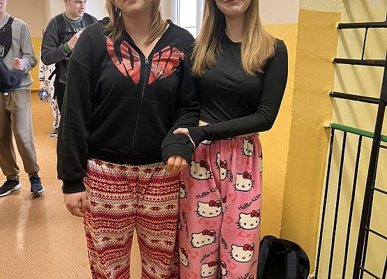 Grafika 23: Dzień Piżamy w szkole w Wicku