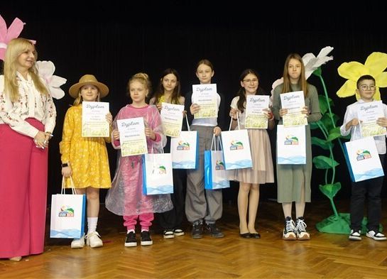 Grafika 37: Nagrody dla naszych recytatorów w kolejnej edycji konkursu recytatorskiego "Wiosna, ach to Ty"