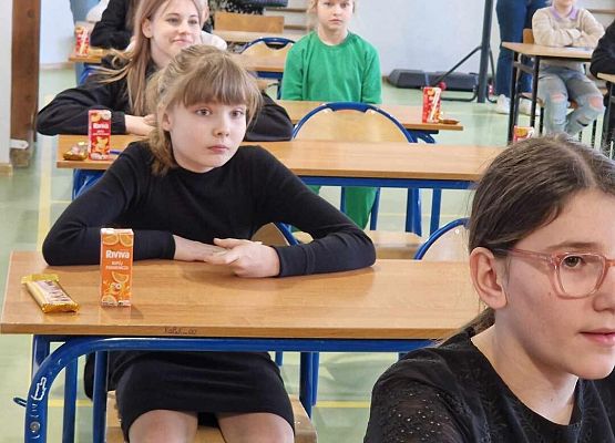 Grafika 33: Gminne eliminacje do Turnieju Wiedzy Pożarniczej w szkole w Wicku