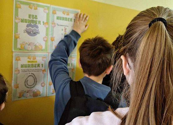 Grafika 4: Podsumowanie EASTER EGG HUNT w naszej szkole