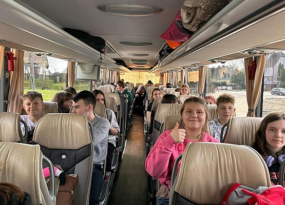 Grafika 1: Klasa siódma SP Wicko wyruszyła na podbój Paryża:)