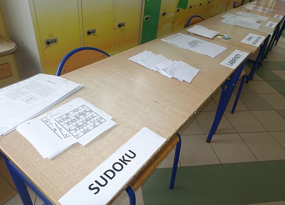 Grafika 25: Dzień Matematyki w szkole w Wicku