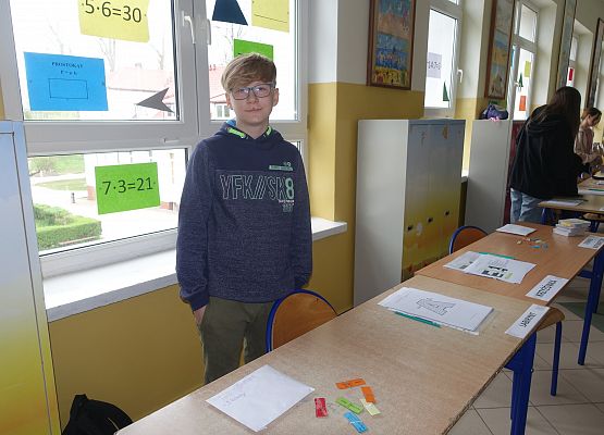 Grafika 31: Dzień Matematyki w szkole w Wicku