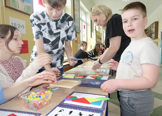 Grafika 36: Dzień Matematyki w szkole w Wicku