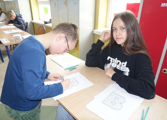 Grafika 44: Dzień Matematyki w szkole w Wicku