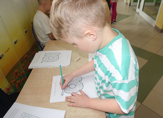 Grafika 46: Dzień Matematyki w szkole w Wicku