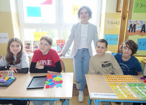 Grafika 57: Dzień Matematyki w szkole w Wicku