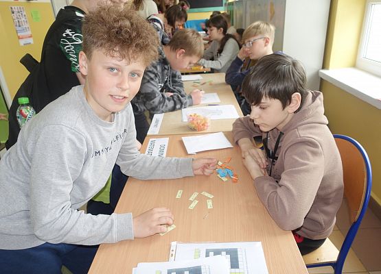 Grafika 63: Dzień Matematyki w szkole w Wicku