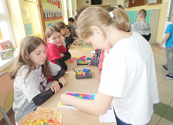 Grafika 69: Dzień Matematyki w szkole w Wicku