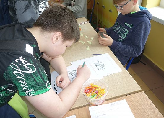 Grafika 73: Dzień Matematyki w szkole w Wicku