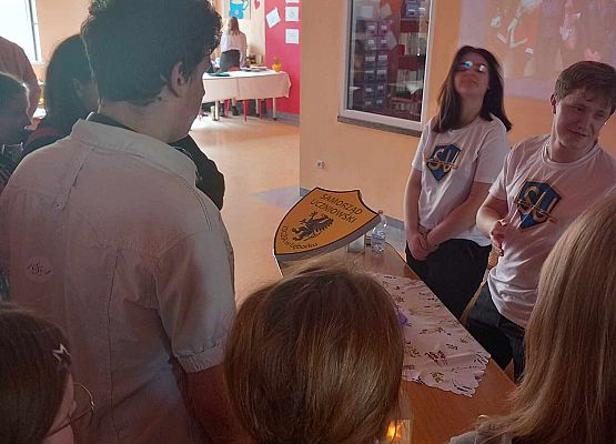 Grafika 3: Ósmoklasiści SP Wicko uczestniczyli w Dniach Otwartych szkół ponadpodstawowych w Lęborku