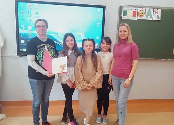 Grafika 3: Zajęcia czytelnicze dla uczniów SP Maszewko