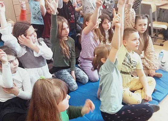 Grafika 5: Zajęcia czytelnicze dla uczniów SP Maszewko