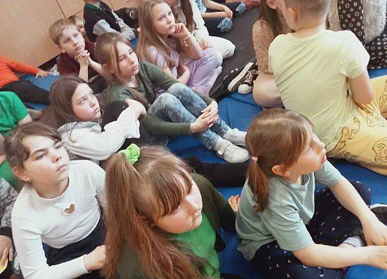 Grafika 7: Zajęcia czytelnicze dla uczniów SP Maszewko