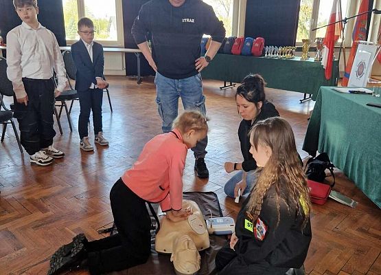 Grafika 3: Udział naszej uczennicy w Powiatowych Eliminacjach Turnieju Ogólnopolskiego Wiedzy Pożarniczej