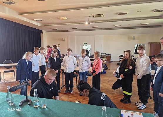 Grafika 5: Udział naszej uczennicy w Powiatowych Eliminacjach Turnieju Ogólnopolskiego Wiedzy Pożarniczej