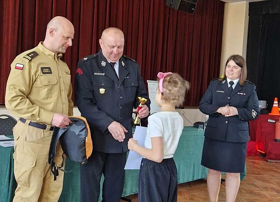 Grafika 7: Udział naszej uczennicy w Powiatowych Eliminacjach Turnieju Ogólnopolskiego Wiedzy Pożarniczej