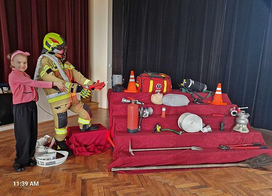 Grafika 11: Udział naszej uczennicy w Powiatowych Eliminacjach Turnieju Ogólnopolskiego Wiedzy Pożarniczej