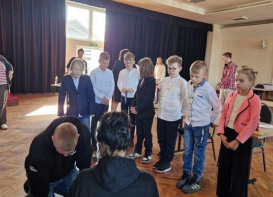 Grafika 15: Udział naszej uczennicy w Powiatowych Eliminacjach Turnieju Ogólnopolskiego Wiedzy Pożarniczej