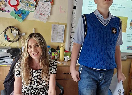 Grafika 4: Niezwykłe spotkanie naszych uczniów z okazji obchodów Światowego Dnia Autyzmu