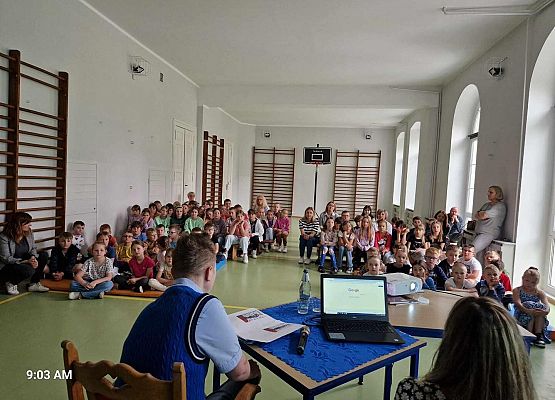 Grafika 12: Niezwykłe spotkanie naszych uczniów z okazji obchodów Światowego Dnia Autyzmu