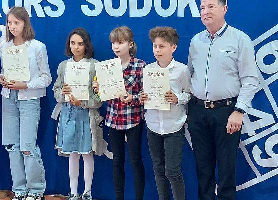 Grafika 6: Kolejny sukces naszych uczniów - tym razem w SUDOKU