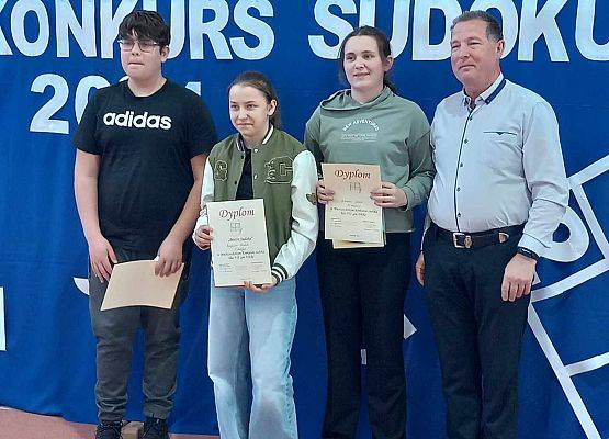 Grafika 11: Kolejny sukces naszych uczniów - tym razem w SUDOKU