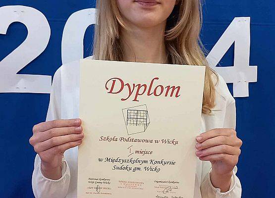 Grafika 26: Kolejny sukces naszych uczniów - tym razem w SUDOKU