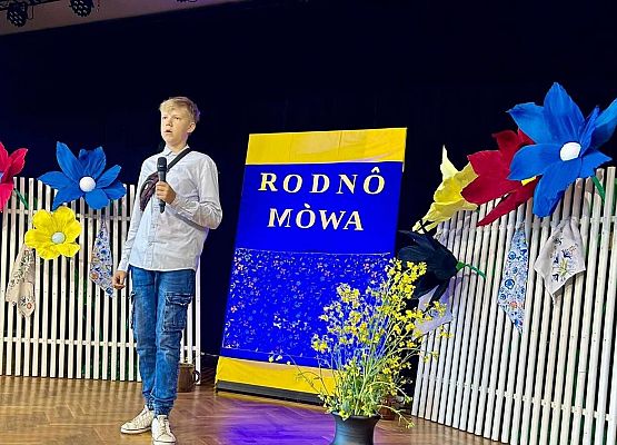 Grafika 3: Gminne eliminacje 53. Konkursu Recytatorskiego Literatury Kaszubskiej Rodnô Mòwa