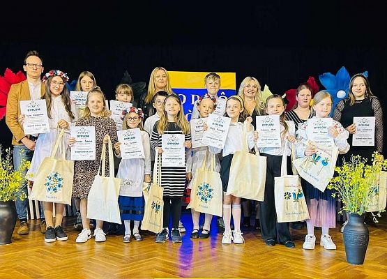 Grafika 6: Gminne eliminacje 53. Konkursu Recytatorskiego Literatury Kaszubskiej Rodnô Mòwa