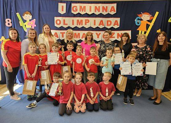 Grafika 6: I Gminna Olimpiada Matematyczna Przedszkolaków