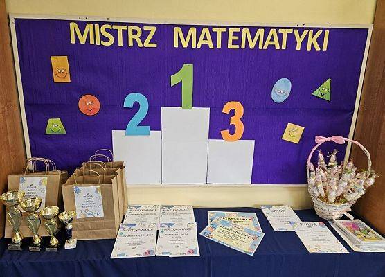 Grafika 16: I Gminna Olimpiada Matematyczna Przedszkolaków