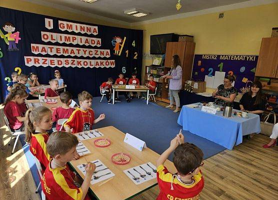 Grafika 19: I Gminna Olimpiada Matematyczna Przedszkolaków