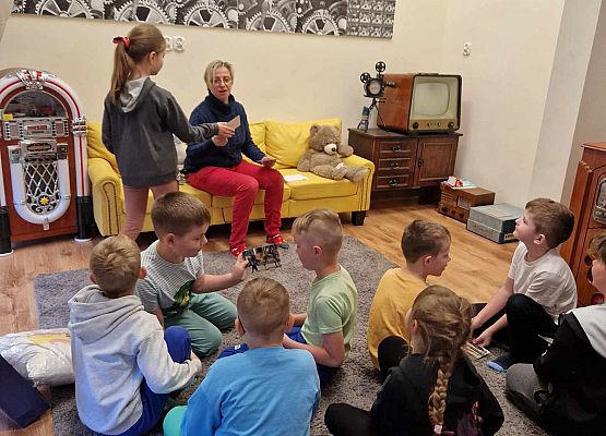 Grafika 9: Podsumowanie konkursu plastycznego o Bolku i Lolku w Bibliotece Szkolnej w Wicku