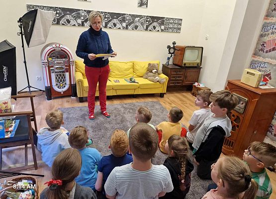 Grafika 11: Podsumowanie konkursu plastycznego o Bolku i Lolku w Bibliotece Szkolnej w Wicku