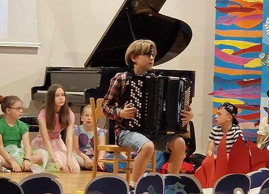 Grafika 9: "Morska wyprawa" - nasi uczniowie pojechali koncert do Szkoły Muzycznej w Lęborku