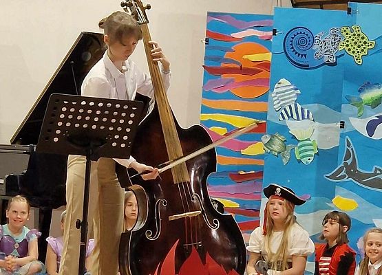 Grafika 10: "Morska wyprawa" - nasi uczniowie pojechali koncert do Szkoły Muzycznej w Lęborku