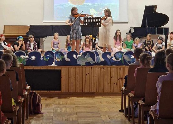 Grafika 11: "Morska wyprawa" - nasi uczniowie pojechali koncert do Szkoły Muzycznej w Lęborku